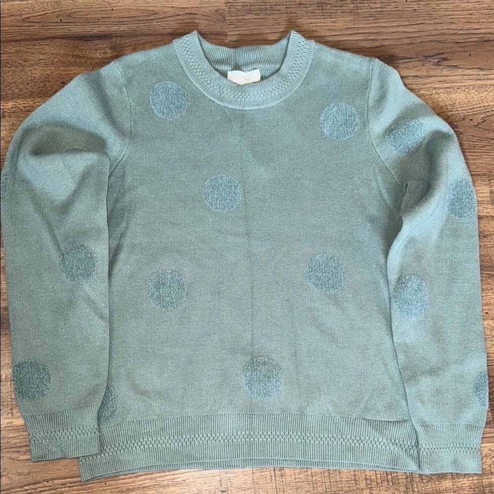 NWT!! CYNTHIA ROWELY Mint Knit Sweater